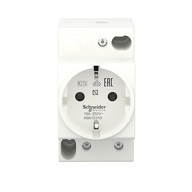 Schneider Electric Steckdose iPC, 2-polig+E, 16A, 250V AC, Artikelnummer A9A15310